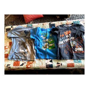 Lot of 3 Boys t-shirts (5T)